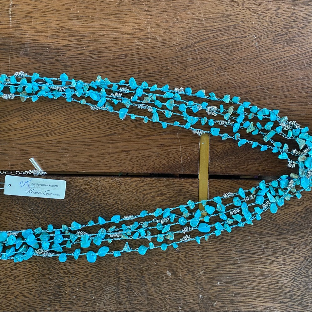 Turquoise Beaded Necklace